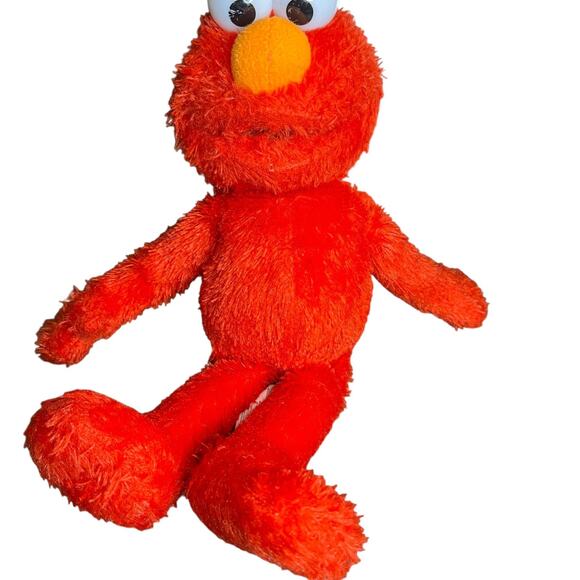 SESAME STREET ELMO Original Stuff Plush Animal 14" Cuddly Figure - Picture 3 of 9